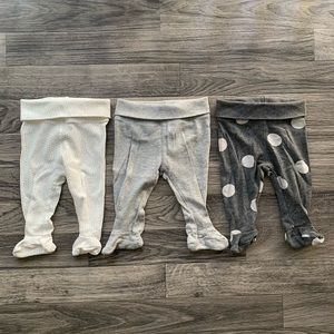 H&M Leggings Bundle, Size 1-2 Months